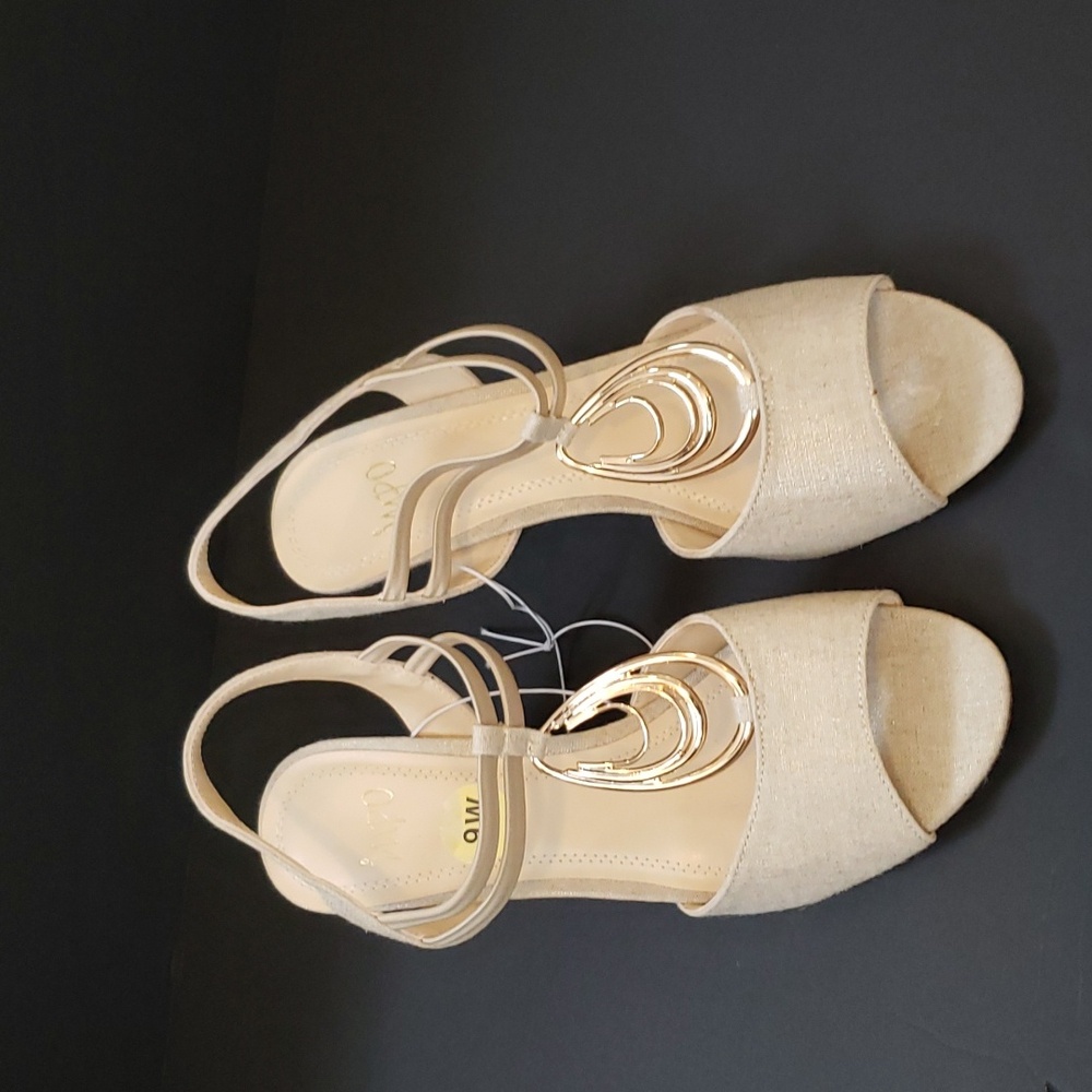 2-3 inch soft gold heels